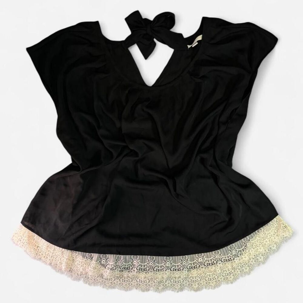 Lc-lauren-conrad Women's Black Blouse